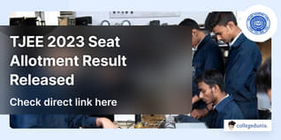 TJEE 2023 Seat Allotment Result Released Today i.e, August 9 @tbjee.nic.in; Check Direct Link Here
